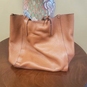 J. Crew Signet Tote Bag - Italian Leather
